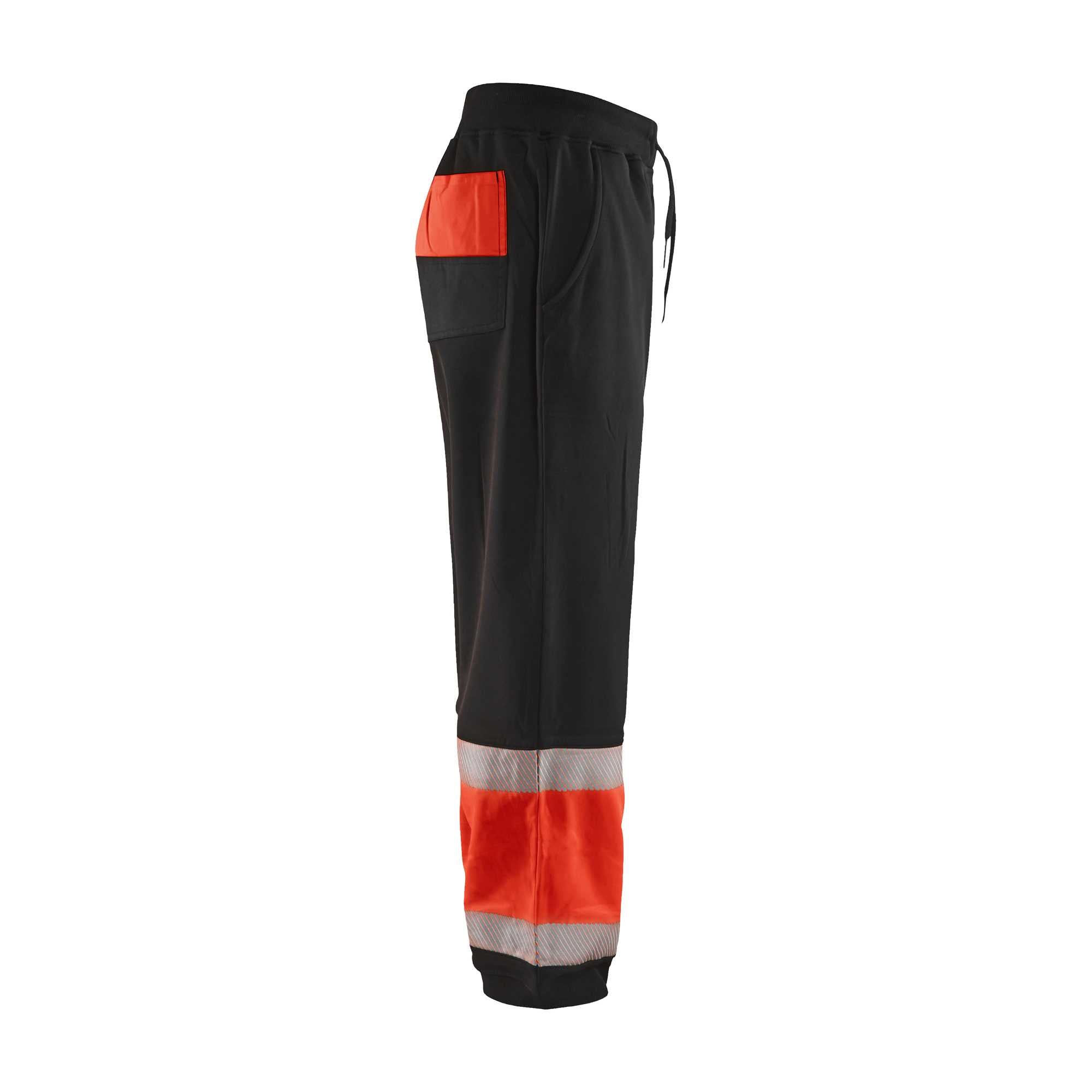 BLAKLADER 15492526 | Hi Vis sweatshirt trousers Hi Vis Reflective Work Trousers Men - Pique Fleece